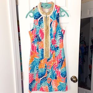Lilly Pulitzer | 0 | Alexa Shift Dress in Multi Goombay Smashed
